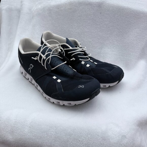 On Cloud Shoes Mens Size 12us Blue Swiss Engineering Athletic Sneaker - Picture 1 of 9